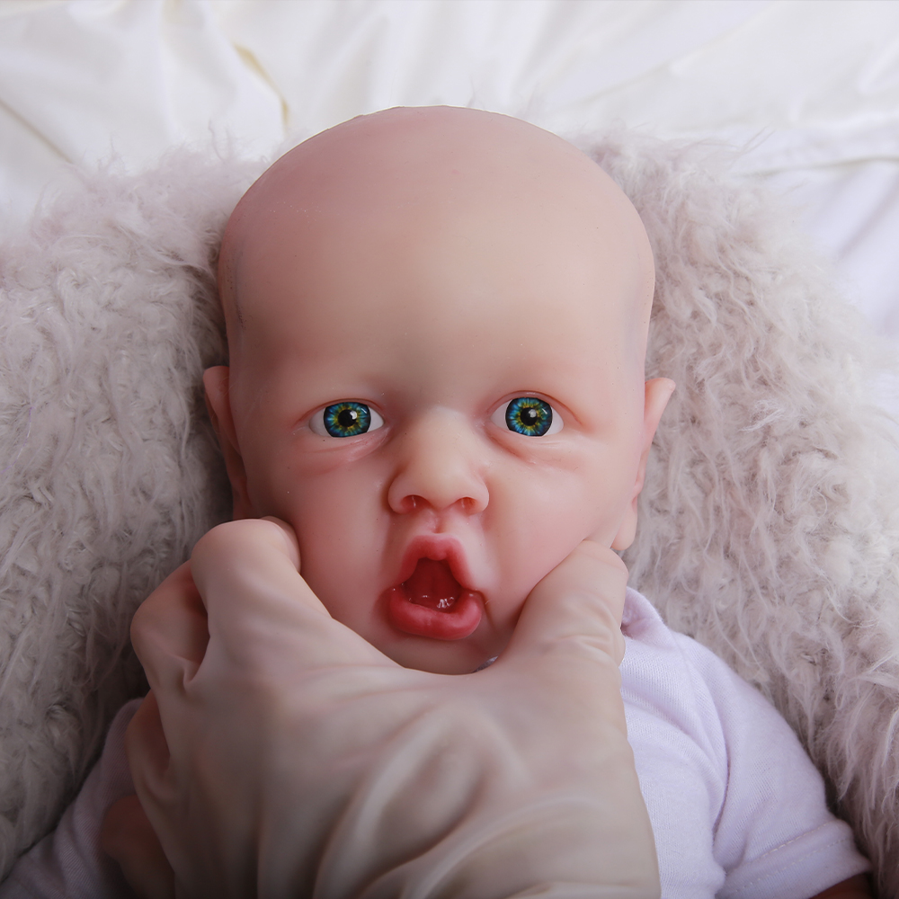 4,7 kg Reborn Baby Dolls Full Body Silicone Smile Girl Model Toy Soft Accompagit Doll for Friend 57cm Hand Muck Poupée apaisante