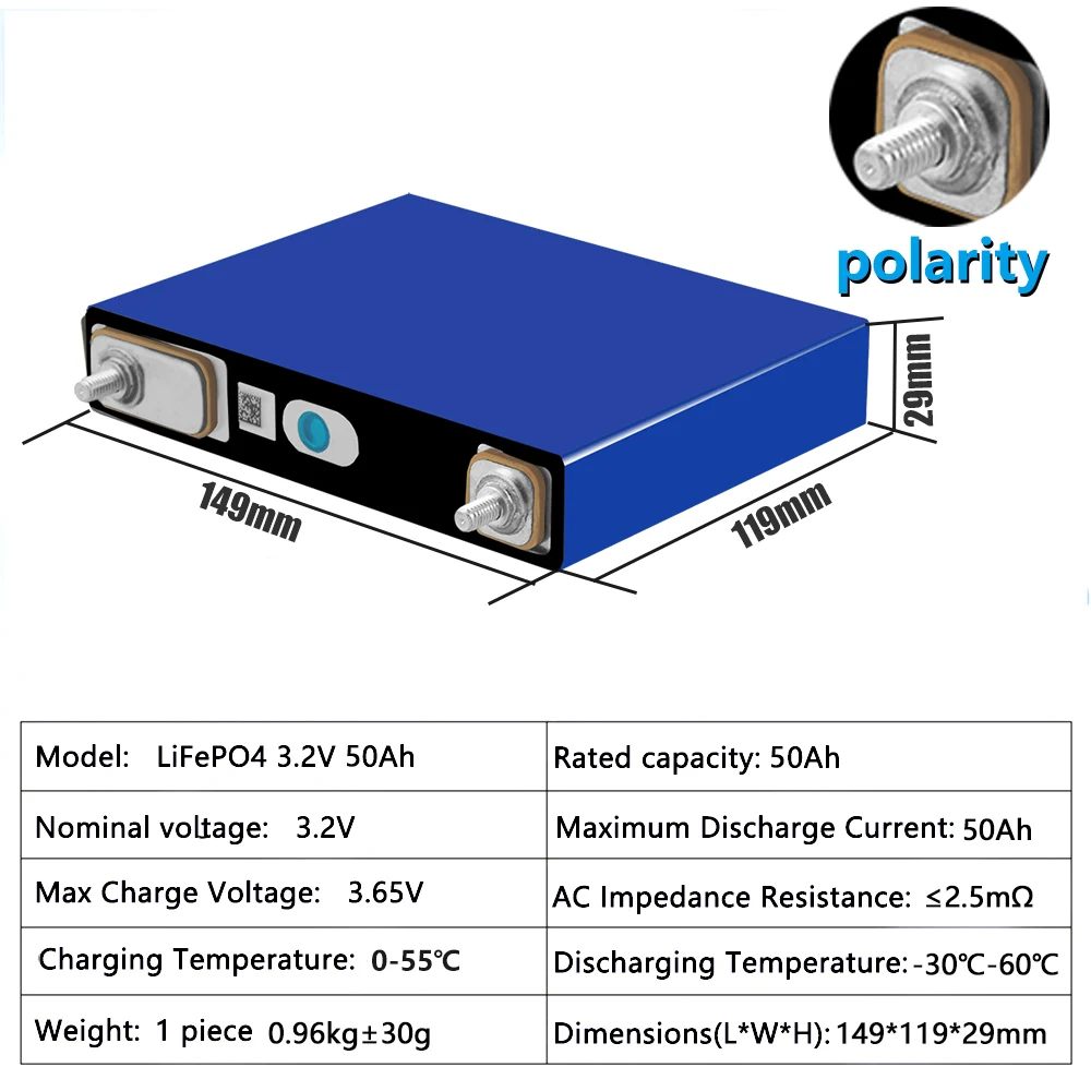 Liitokala 3.2v 50 ah lifepo4 celle batterie al litio pacco elettrico bici del sistema di energia solare Sistema US US FREE FREE