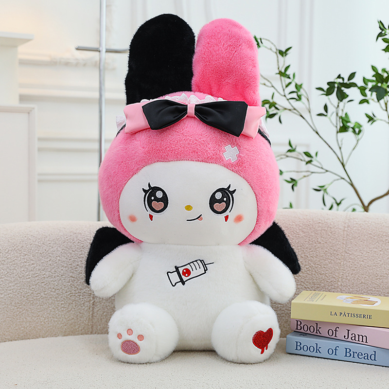 Strawberry kuromi en peluche jouet fraise jade gui chien poupée pour enfants Toy45cm2025