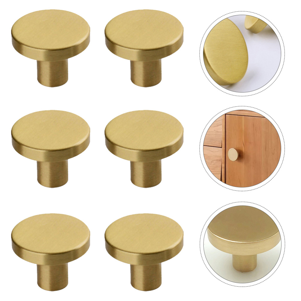 Brass Drawer Cabinet Handle Clothes Coat Hat Hanger Wardrobe Kitchen Bathroom Door Handle Hardware Accessories Gold 32/27/20mm