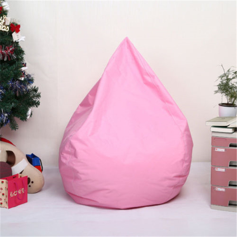 Unfilled Lounge Bean Bag Sofa Cover Home Soft Lazy Sofa Cozy Single Chair Pouf Puff Couch Tatami Living Room Durable Furniture