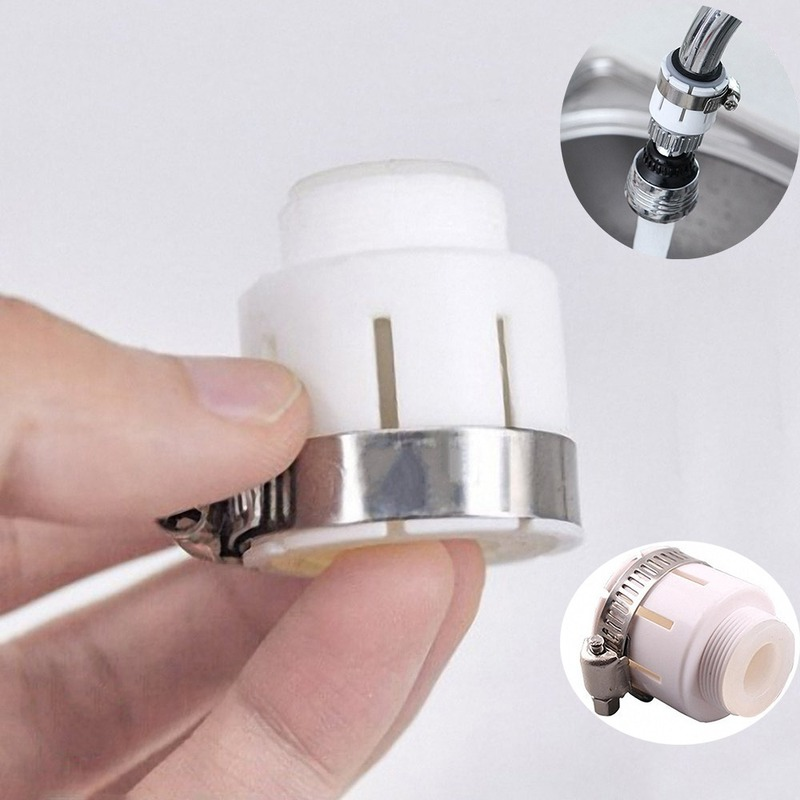 Kök fixturer badrum dusch diskbänk spray förlängande kran filter spray flexibel kran vattenbesparande munstycke adapter