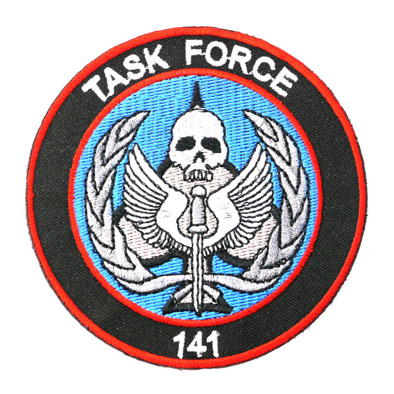 Task Force 3D Black Ops Patch speciali forze speciali dell'esercito militare tattiche tattiche badge