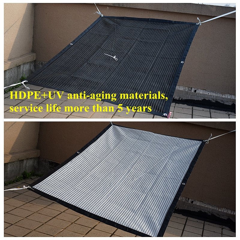 Hi-quality HDPE Anti-UV Sunshade Net Outdoor Awning Succulent Plant Cover Shelter Swimming Pool Sun Shading Net 75% Shading Rate