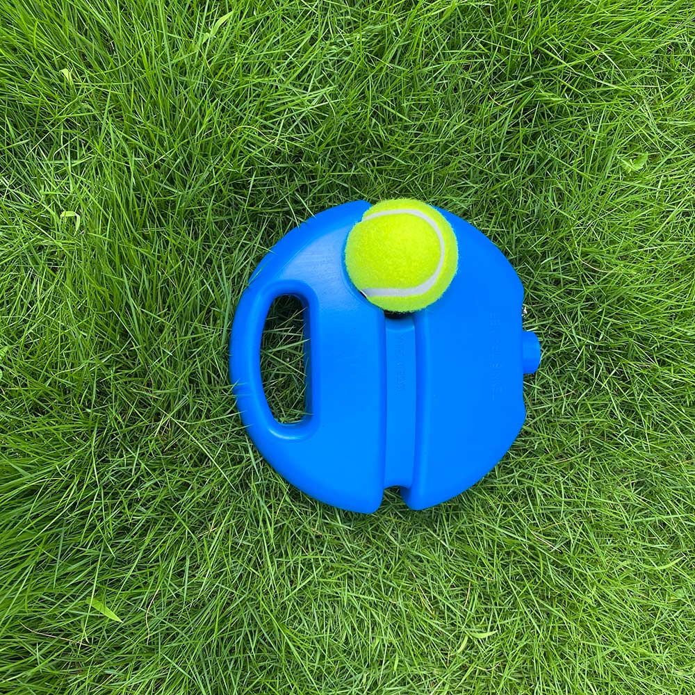 Welkin Tennis Training Urządzenie z piłką pojedyncze urządzenie treningowe ćwiczenie na urządzenie do odbioru tenisa