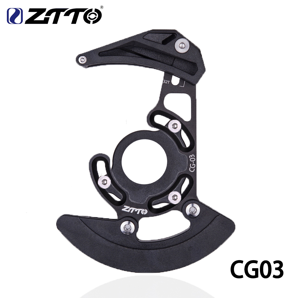 ZTTO自転車チェーンガイドISCG03 ISCG05 BBマウントチェーンプロテクターMTB DH AMチェーンガイドチェーンリング32-38T 1Xシステムチェーンホイール