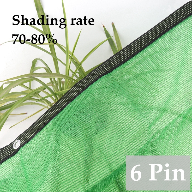 Uppgraderad grön anti-UV HDPE Sunshade Net Swimming Pool Garage Canopy Sunscreen Succulent Plants Cover Sun Shade Net Net