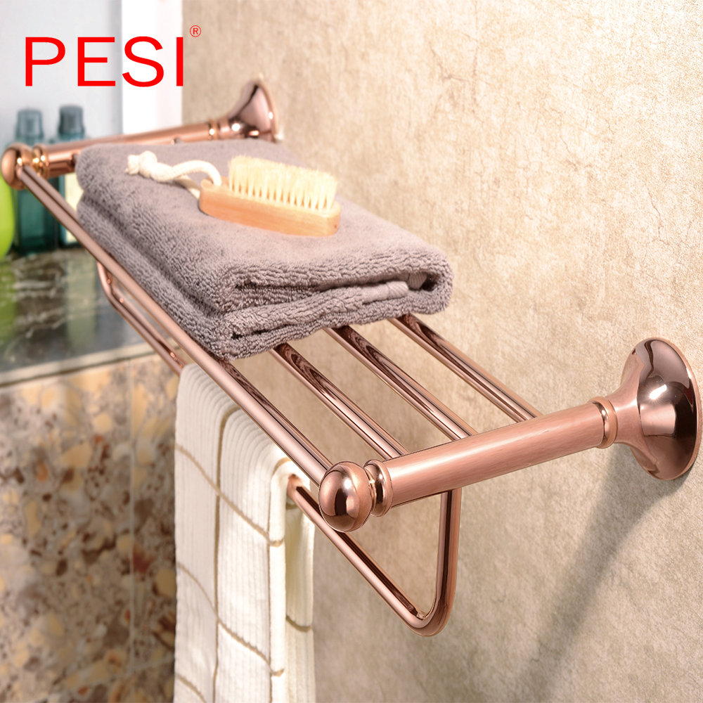 Accessori bagno in oro rosa Hardware Set di toghe asciugamano portavalo asciugamano porta pasta portanate spazzolino.