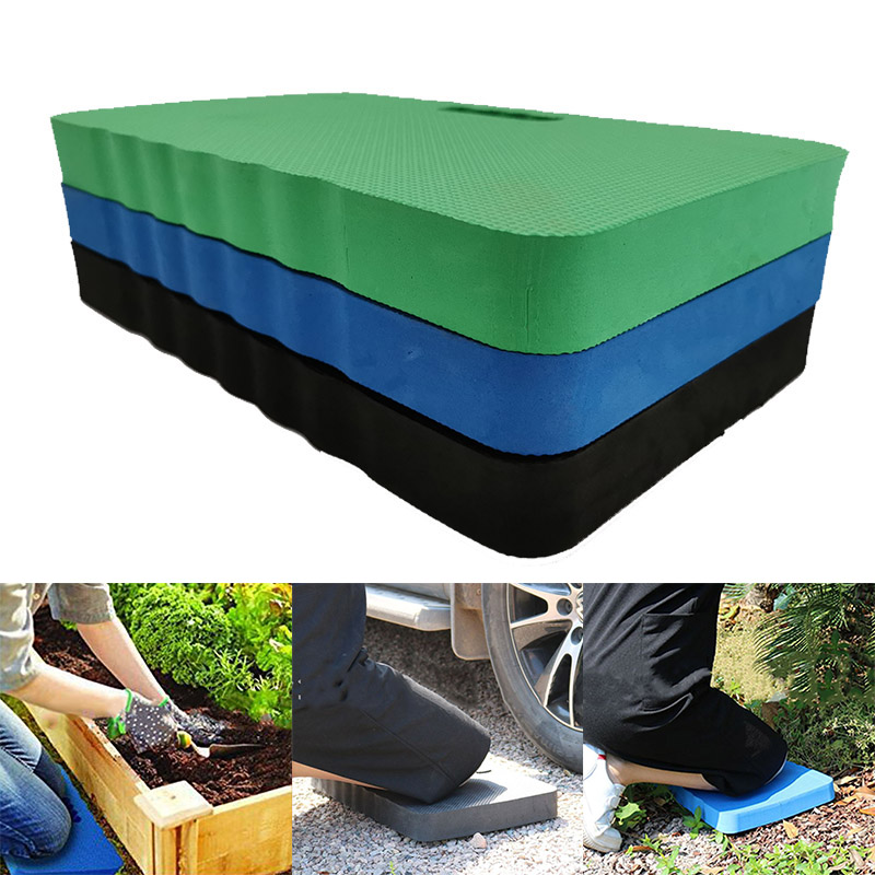 Gardening Mat Kneeling Mat with Handle Waterproof Knee Pads EVA Non-slip Thick Foam Mat High Density Foam Kneel Protection