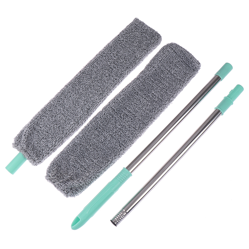 Brosse à poussière télescopique extensible Brosse à poussière longue manche étage de poussière Nettoyer de poussière Élimination de la poussière Powder Powner Nettoyage des ménages