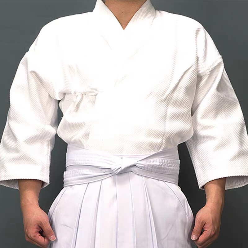 日本剣道元hapkido格闘技衣料品スポーツウェアハカマメンズ女性伝統的な服 - 高品質100％コットン