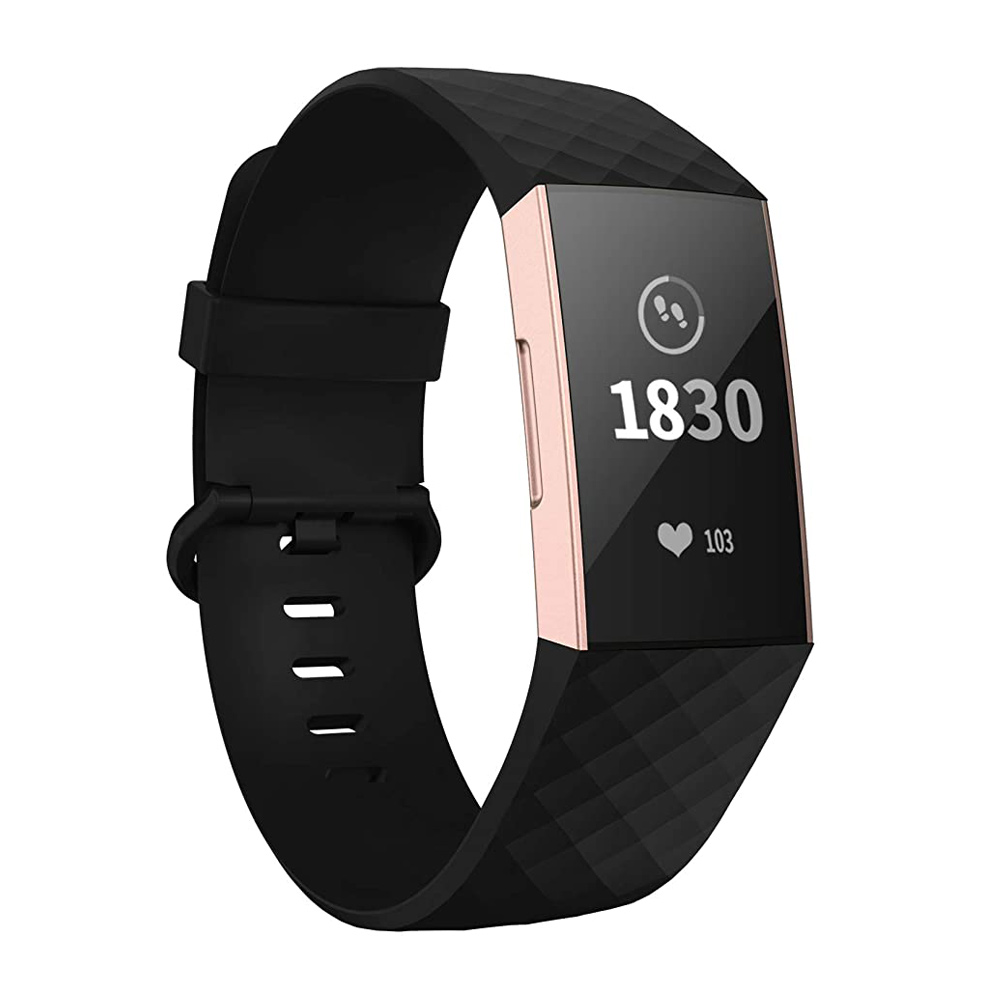 Ersättningsband för Fitbit Charge 3 SE Smart Watch Armband Wrist Belt Soft TPU Sports Strap For Fitbit Charge 4 Liten Large