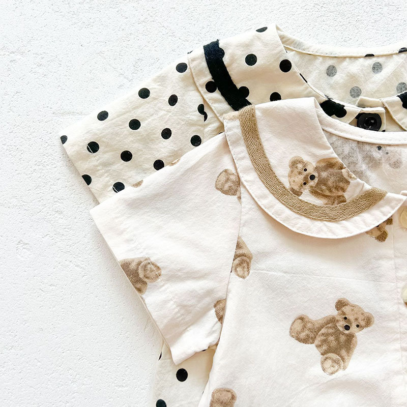 Milancel Summer Baby Bodysuits для девочек -малыш