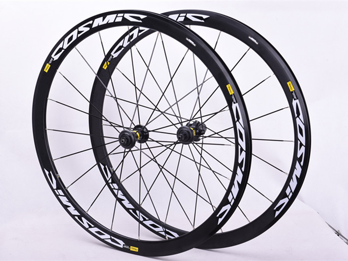 Superlight 700 C 도로 자전거 브레이크 40mm Cosmic Elite Wheels BMX 자전거 장비 휠 세트 Shi Mano Compaglono Sram 디스크와 호환됩니다.