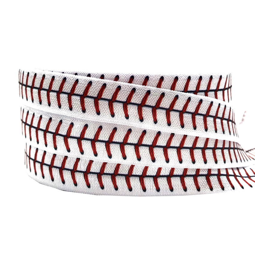 5yards 16mm US Football Baseball piega su bande elastiche elastiche fascia neonati fai da te gare legali capelli accessori capelli.