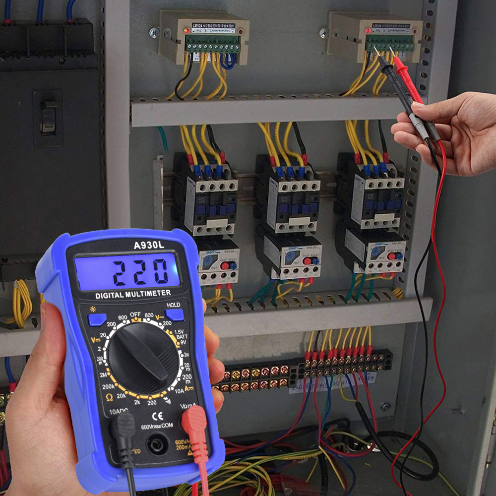 NEWACALOX ELEKTRYCZNY WŁAŚCIWOŚĆ LCD DIGITAL DIGULACJA Multimetr AC/DC Ammerometr Voltmeter Ohm Clamp Miernik Testerowy