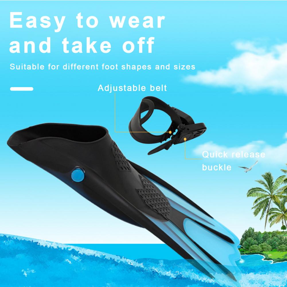 Pinne da nuoto pinne da bagno in silicone professionista adulti unisex addestramento immersioni gratuite le gambe lo snorkeling