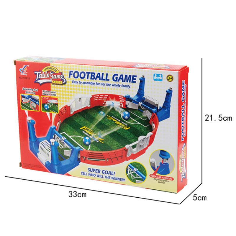 ألعاب لوحة كرة القدم المصغرة مزدوجة معركة ألعاب التدريب ألعاب اللعبة طقم طاولة محمولة هدية كرة قدم تفاعلية للأطفال