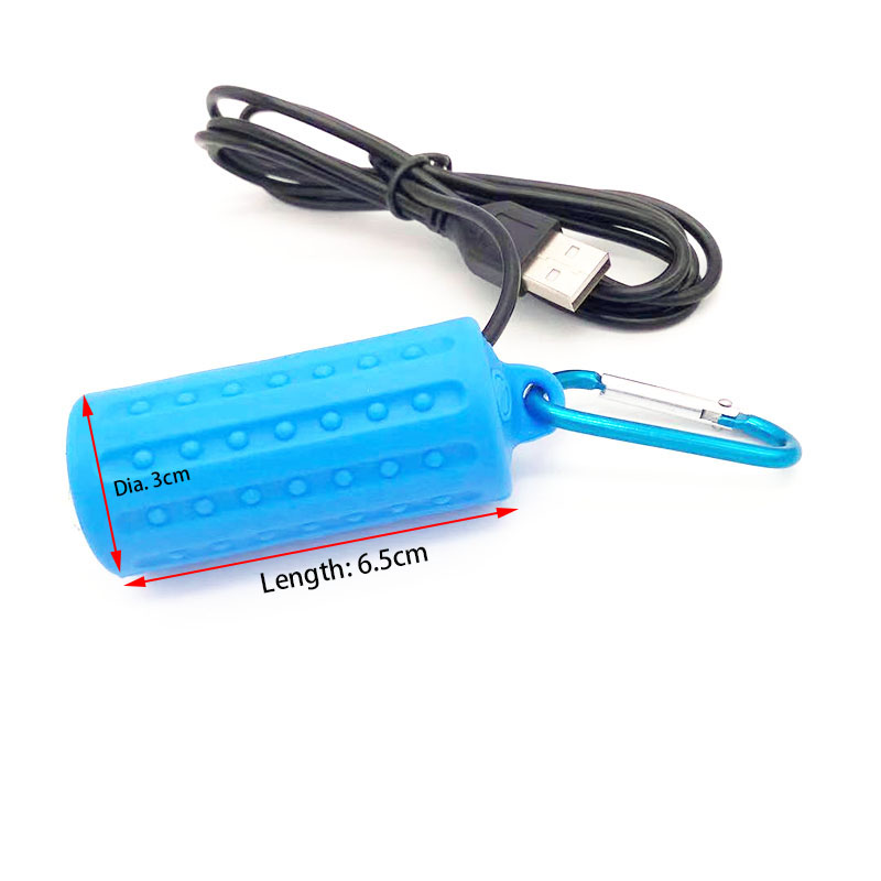 5v Aquarium silenzioso mini pompa dell'aria di ossigeno USB portatile con accessori in pietra Controllare il tubo della valvola di risparmio energetico Forniture pesci
