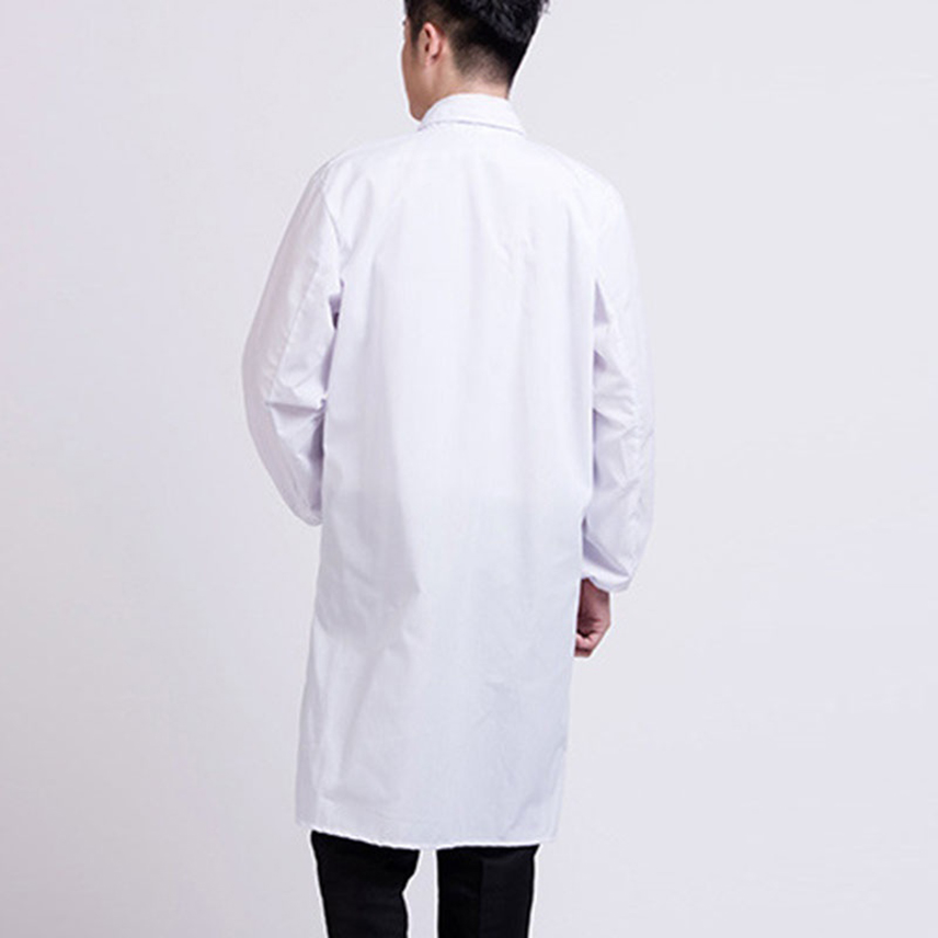 Unisex lab.Jas chirurgische uniforme vrouw slim