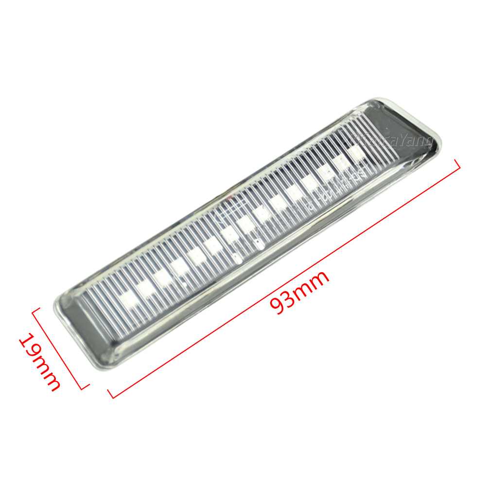 Dynamiczny sygnał sygnałowy sygnał Flasher Flowing Water Flashing Light Light Marker Blinker dla BMW X5 E53 3 Series E36