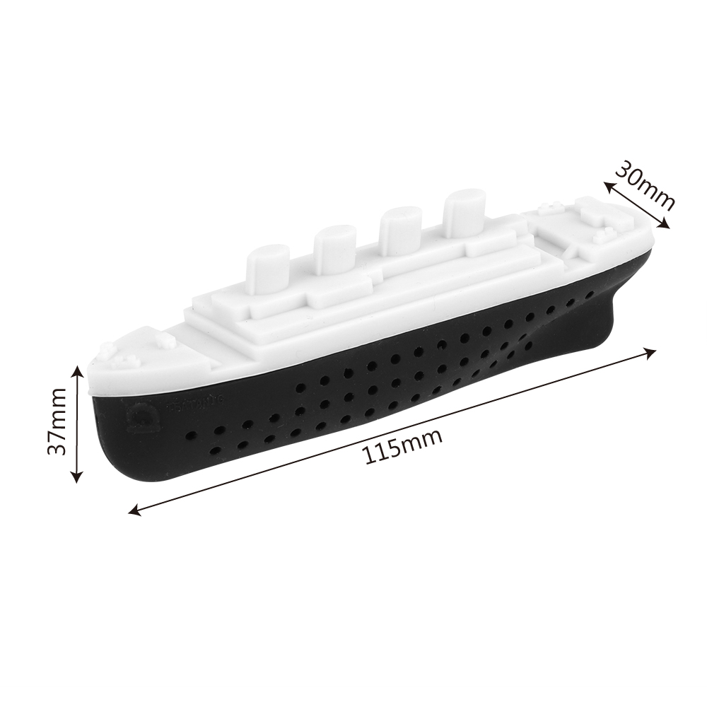 Créative Titanic Forme Ship Style Take Dupinon thé