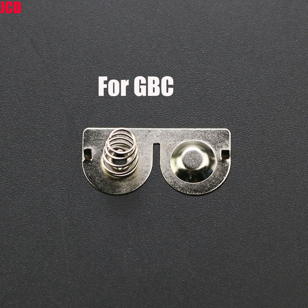 JCD para GBA GBC GB GBP Terminales de batería Contactos de resorte para Game Boy Advance Game Machine Battery Metal Contactos de metal