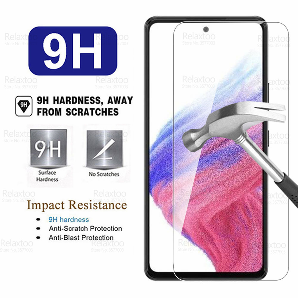 Voor Samsung Galaxy A53 5G Glas 2 stks beschermende gehard glas Sumsung Samung A 53 2022 A536B Scherm Protector Pantsertelefoonfilms