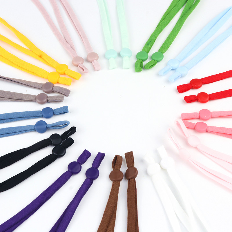 Регулируемая маска шнур красочный высококачественный веревочный веревочный веревочный резин