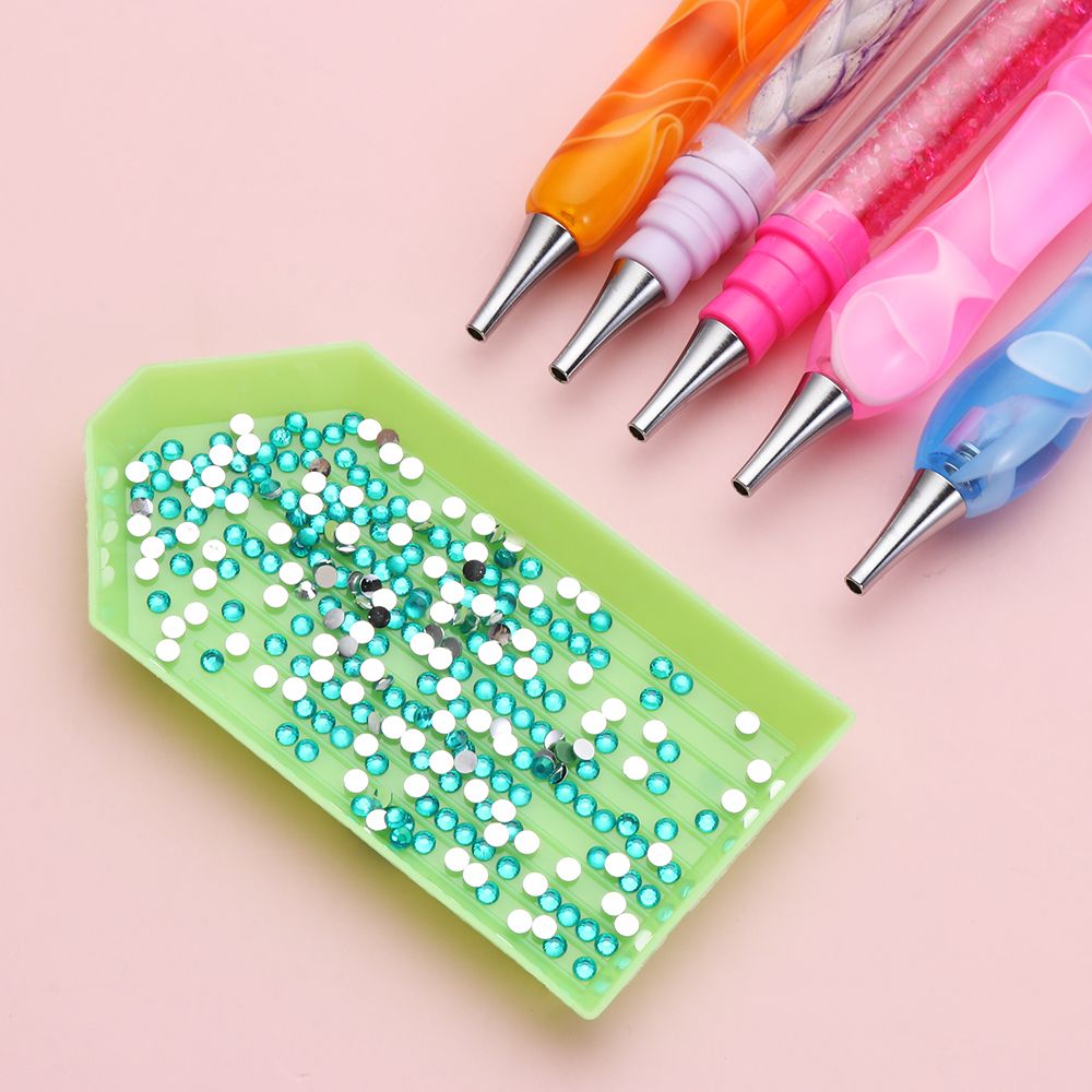 Diamond Painting Pen Replacement Pen Heads Alloy Point Drill Pen Heads DIY Embroidery Crafts Quick Cases Tool Nail Art Pen Tips