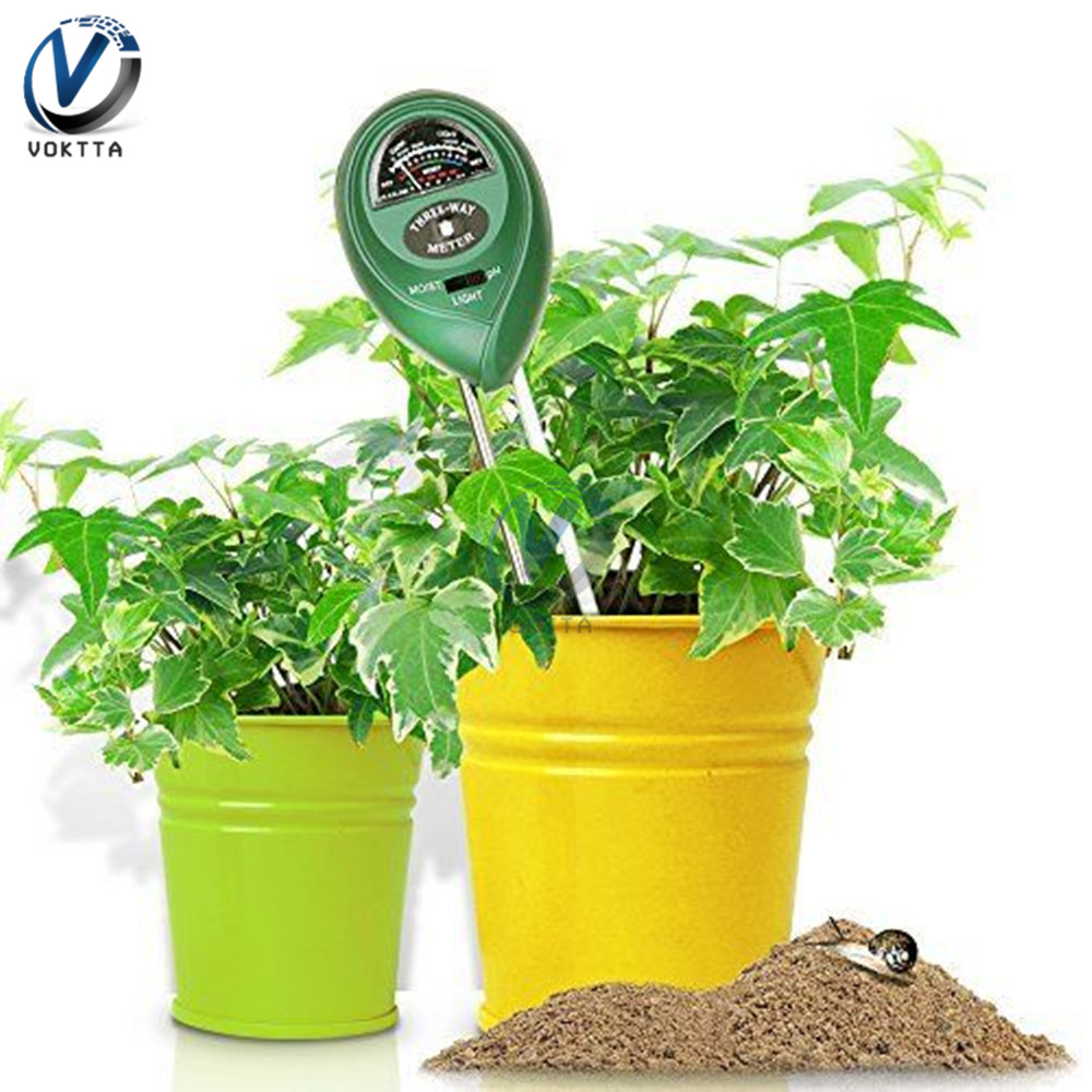 3/4/5 in 1 multifunktionaler Boden -pH -Tester digitaler pH -Meter Temperatur Feuchtigkeit Sonnenlicht Intensitätsmessung für Gartenpflanzen