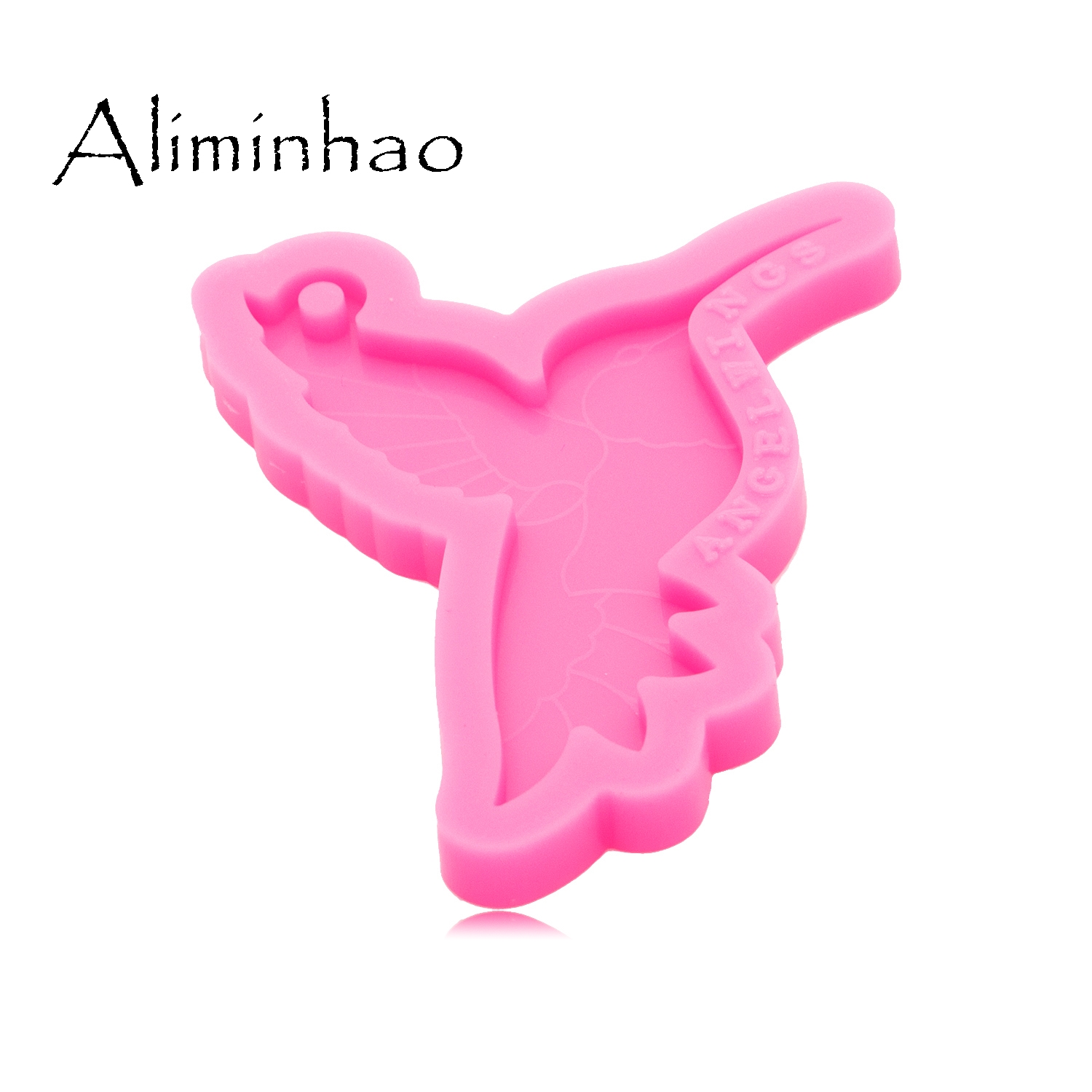 DY0683 Super Glossy Resin Hummingbird Mould Epoxy Craft -chain Silicone Phoenix Moulds Polymer Clay Making Jewelry Making