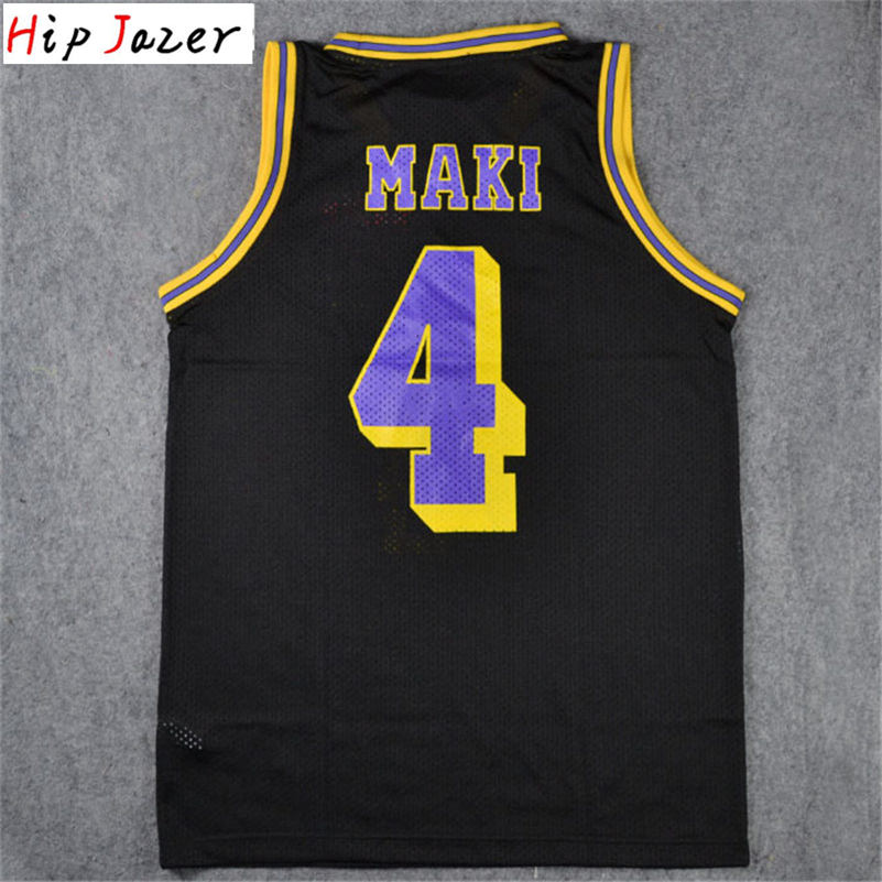 Topkwaliteit slam cosplay kainan 10# nobunga kiyota shinichi maki 4# basketball jersey basketbalset training uniform