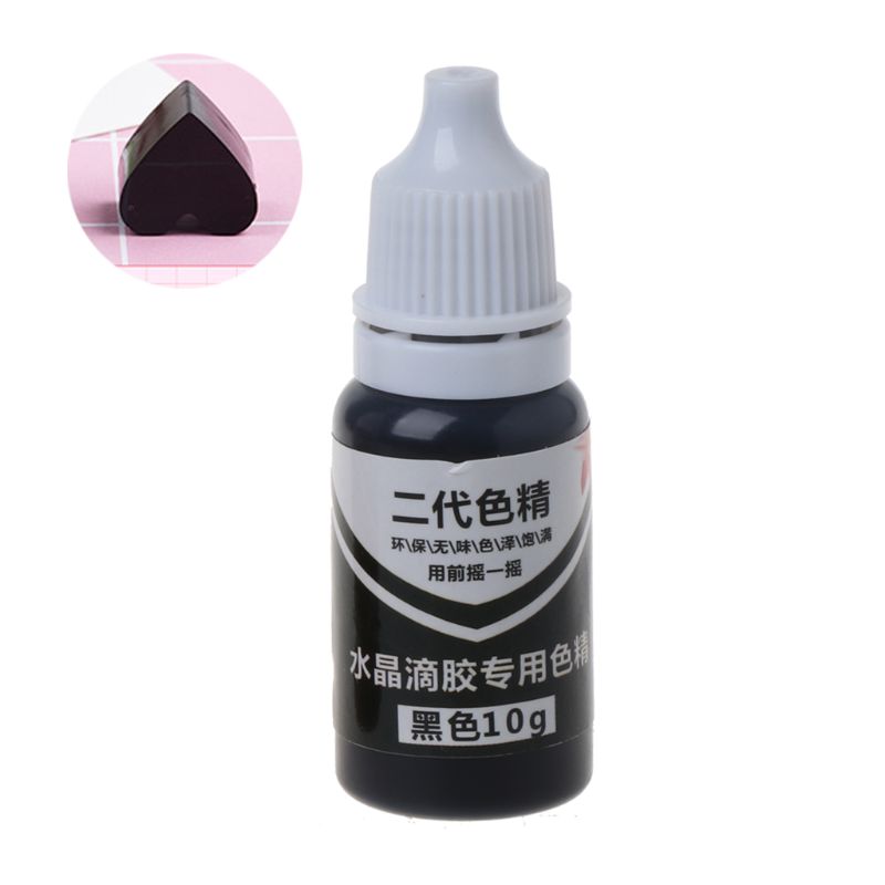 10 ml 15 färg epoxy UV harts färgämne smycken flytande pigment badbomb tvål färgämne