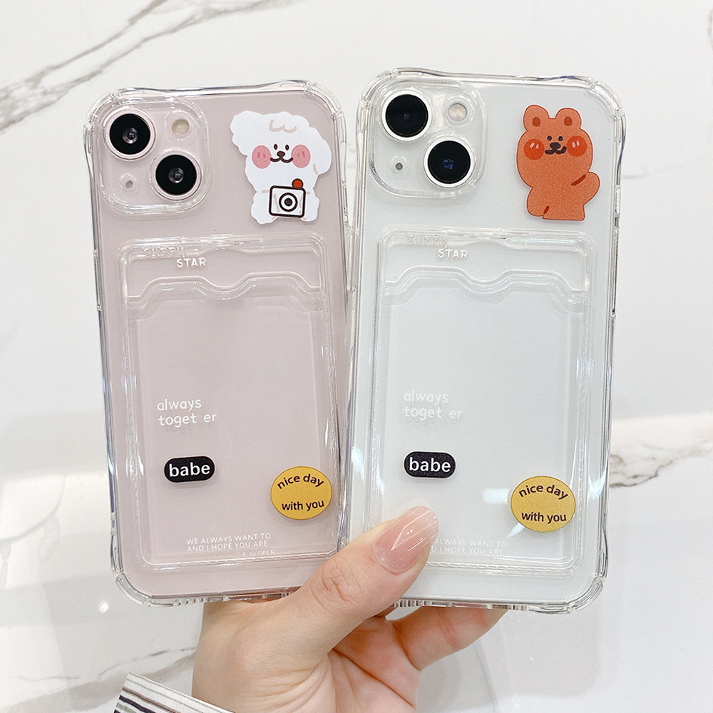 Étui à portefeuille transparent pour Xiaomi Redmi Note 11 Pro 10 9 Pro 9s 10s Redmi 9A 9C POCO X3 Pro M3 Mi 11 Lite Card Holder Pocket