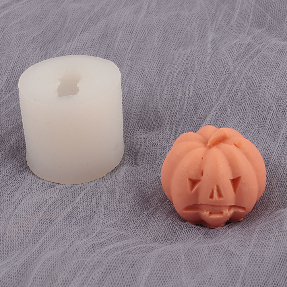 Halloween Coffin Skulls Silicone Candle Mold DIY Epoxy Resin Aromatherapy Candle Plaster Crafts Party Supplies Pumpkin Cake Mold