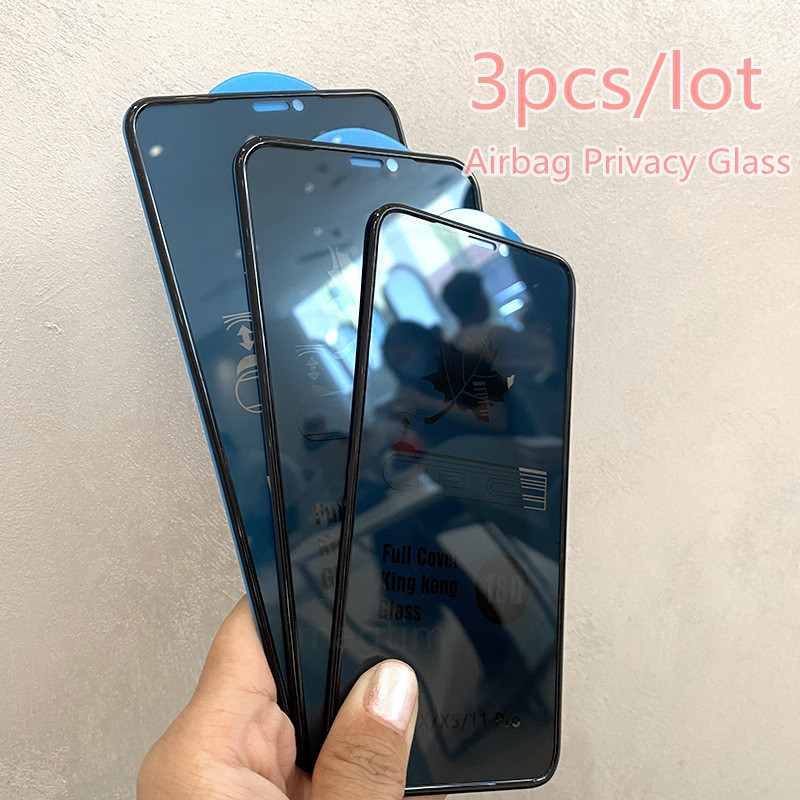 Air Bag Screen Protector dla iPhone'a 11 12 13 14 15 Pro Max Shatterproof Temperowane szkło dla iPhone'a XS Max XR 7 8 Plus