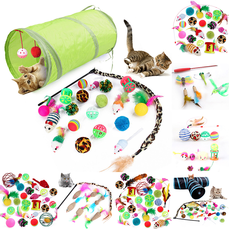 Pets Toys de gato Bolas de forma de mouse formas de gatinho amor novo brinquedo de estimação canal gato canal engraçado gato bastão de mouse suprimentos de valor pacote de valor