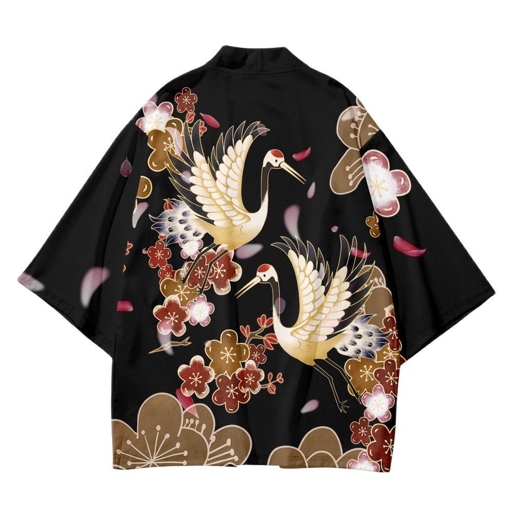 11 Styles Suit Loose Loose chinois Japonais Samurai HARAjuku Kimono Cardigan Femmes Men Cosplay Yukata Tops Pants Oversize 6xl