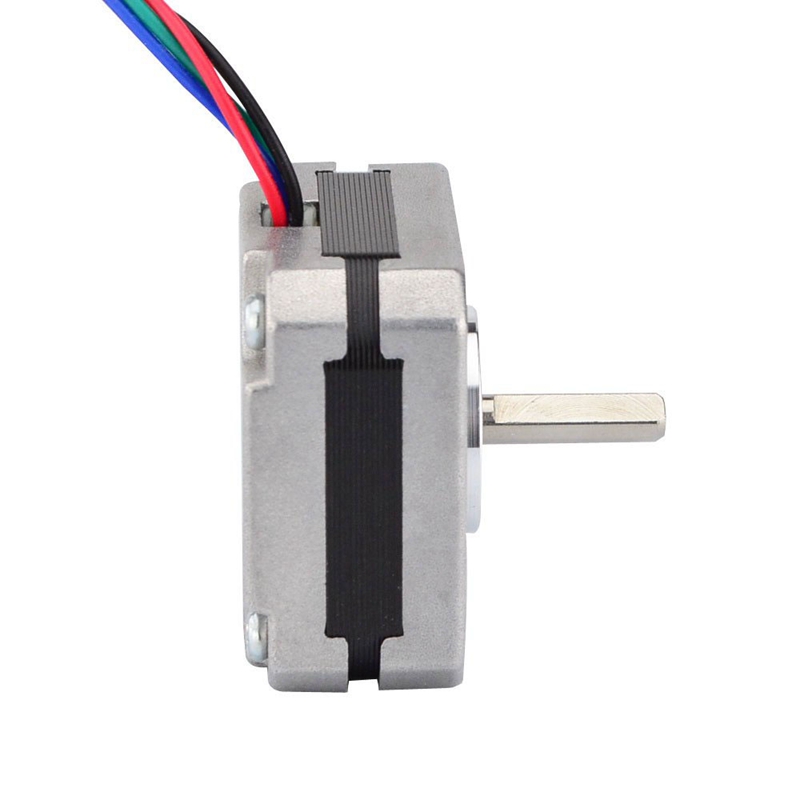 Shgo Hot-17HS08-1004S 4-Lead NEMA 17 Stepper Motor 20mm 1a 13ncm 18.4oz.in 42 Motor Nema17 Stepper for DIY 3D Printer CNC XYZ