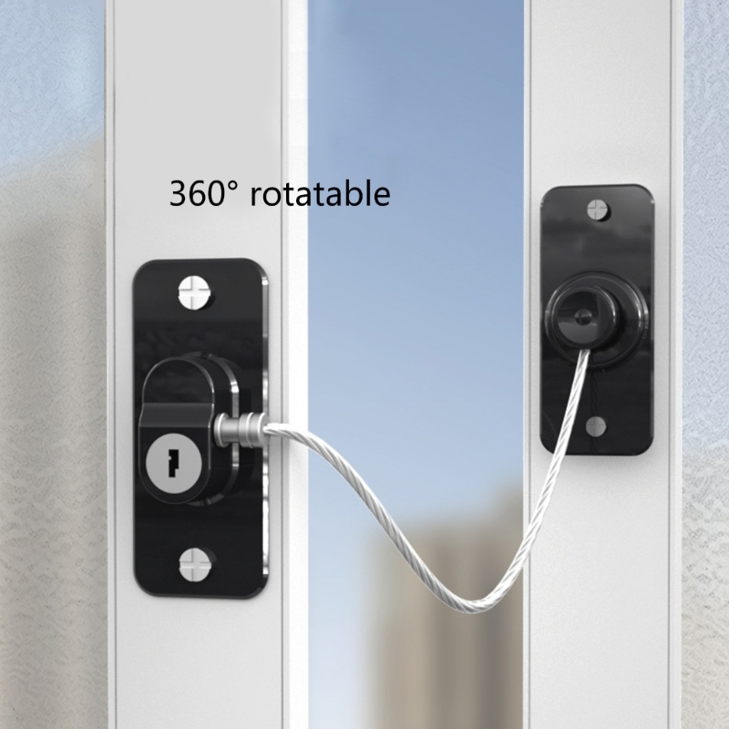 B2EB Easy Installer Fridge Locks Aucun forage obligatoire Boîtier de sécurité pour la sécurité child