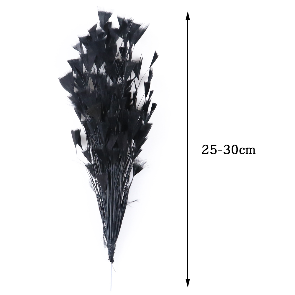 Craft Feather Flower Natural Turkey Goose Feathers Tear Triangle 30CM can Bend for can Bend Bride Bouquet Jewelry Make