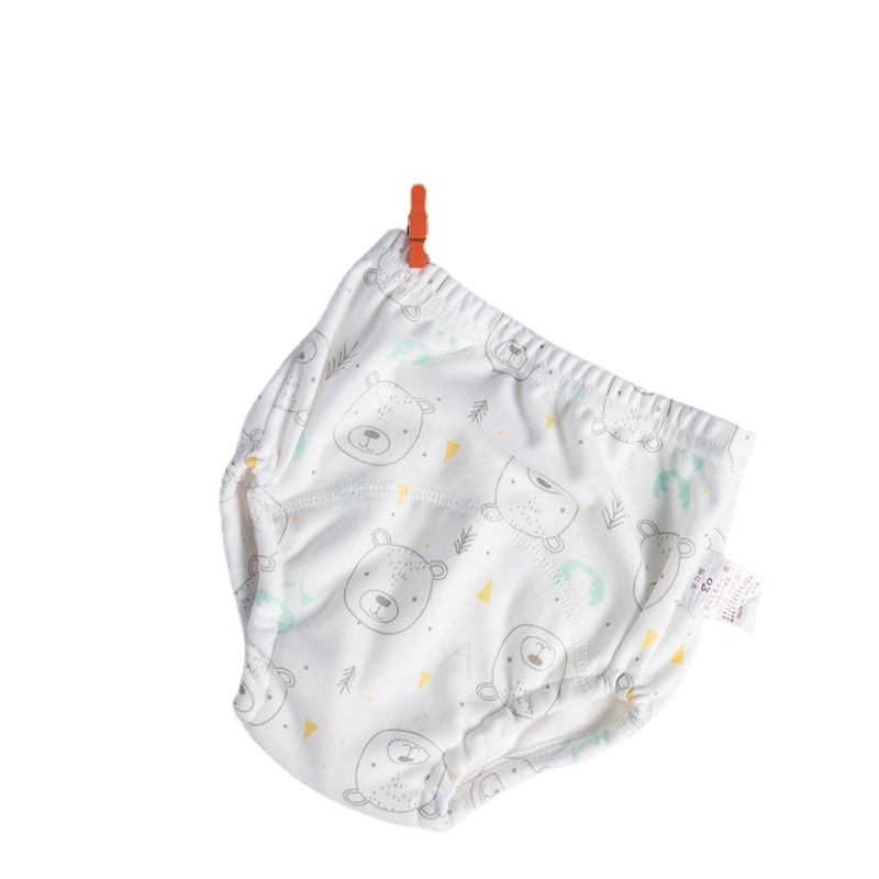 Étude de toilette pour bébé pantalon d'entraînement en pot