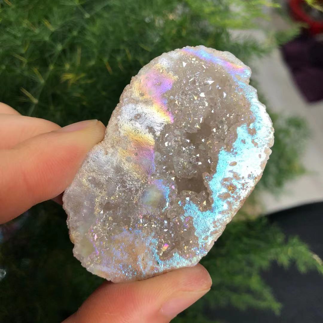 Natural Quartz Crystal Cluster, Geode Minerals Specimen, Wealth Gifts, Natural Color, Agate, 10-40G