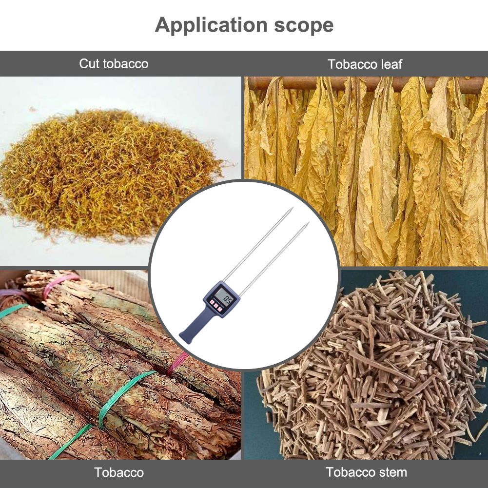 yieryi 100% 새로운 브랜드 TK100T 휴대용 디지털 수분 미터 담배 수분 측정기 테스터