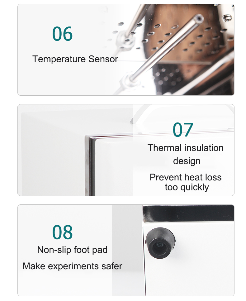 Taşınabilir İnkübatör Laboratuvarı Termostat Bakteriyolojik Bakteriler Kültür İnkübatör Makine Laboratuvar Ekipmanı 220V 50Hz