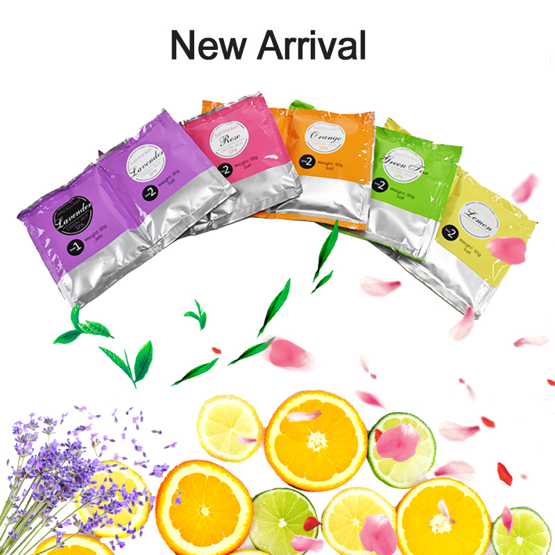 100G*Foot Bath Salts Body Skin Care Exfoliator Scruber Crystal Spa Bath Bomb Pink Foot Shower Mud Relaxing Bath Salts