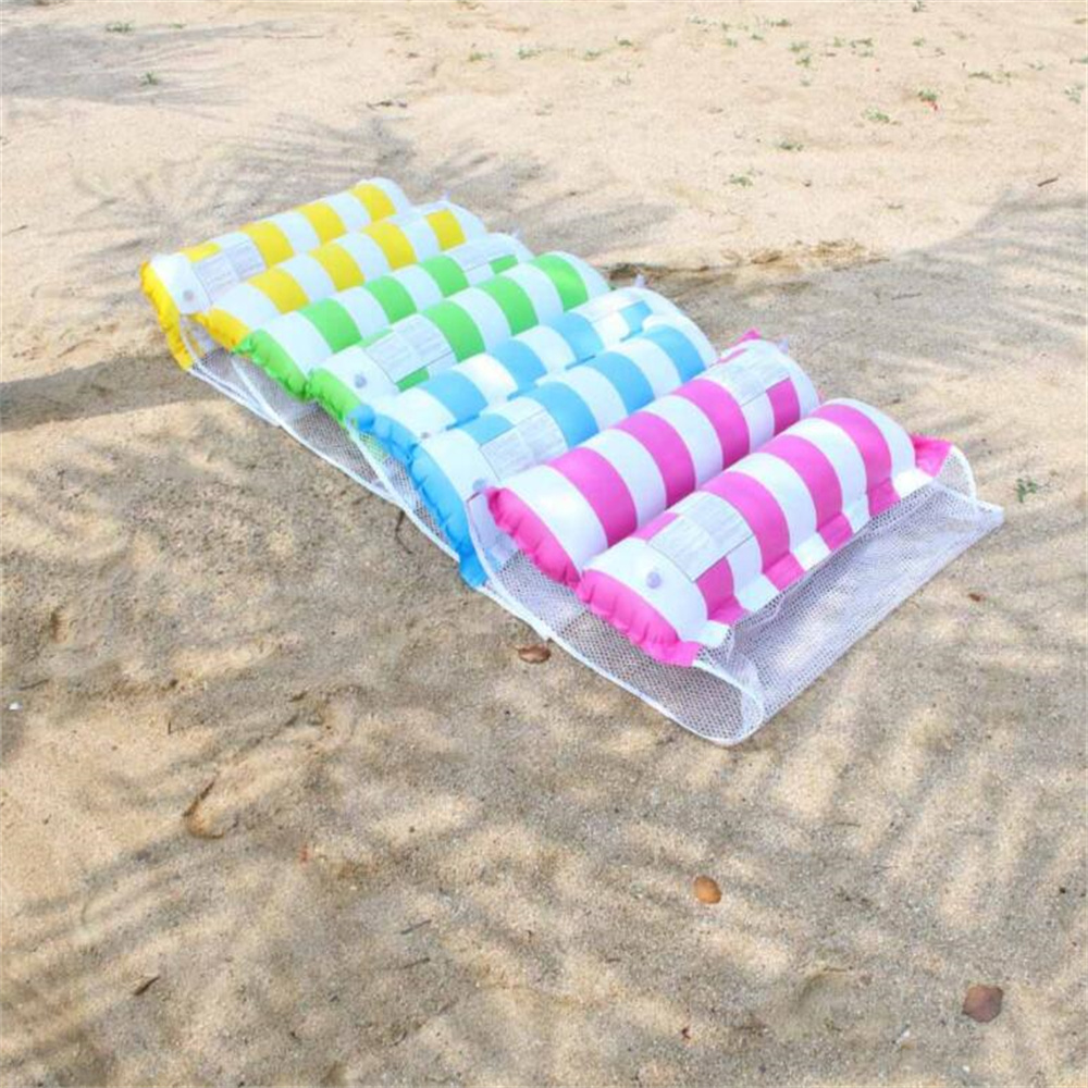 Inflatable Double-purpose Backrest Bed, Sofa Net Hammock, Swimming Pool, Floating Row Toy Tools, 11Style, D485