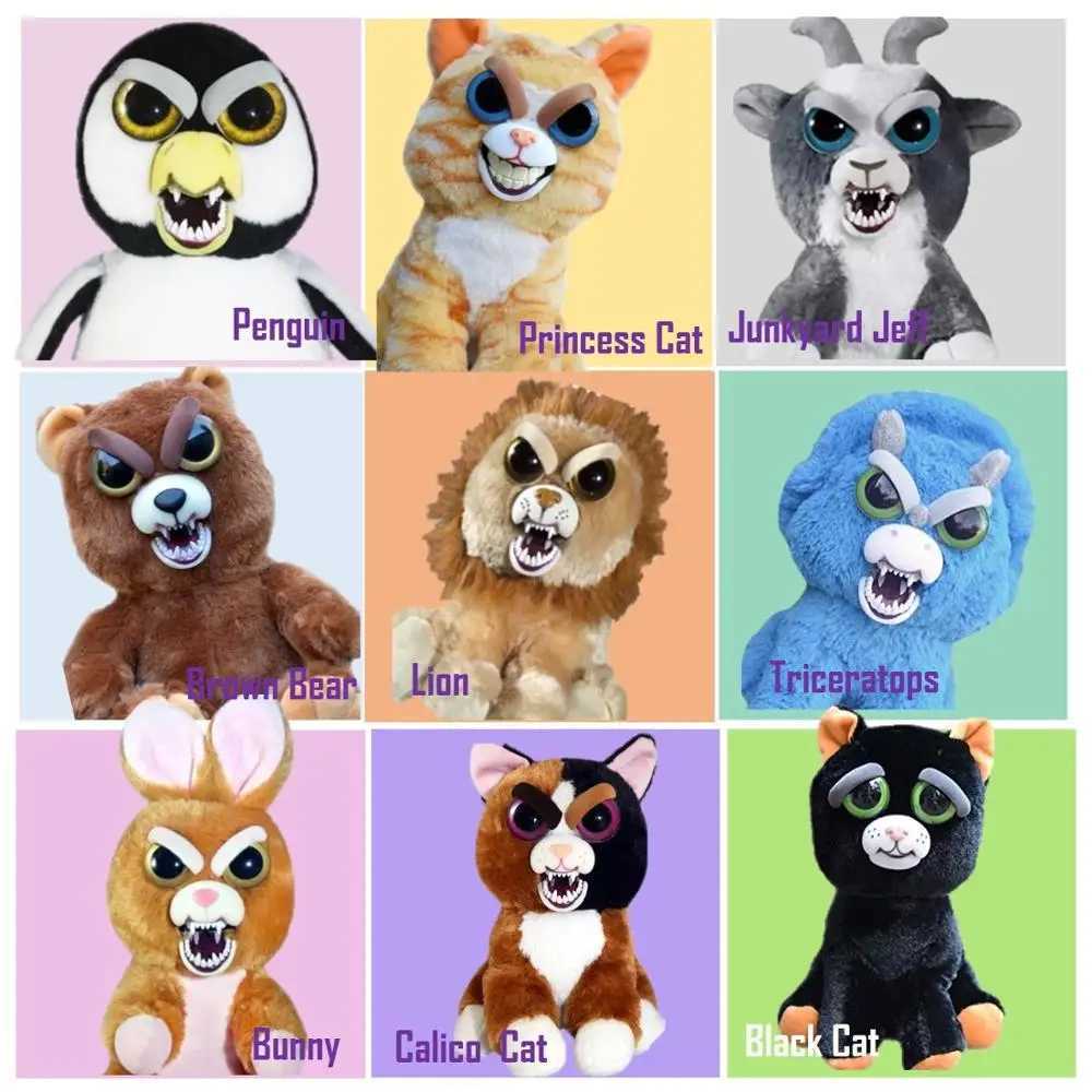 Dolls de pelúcia Pets Feisty Diversão mudanças faciais