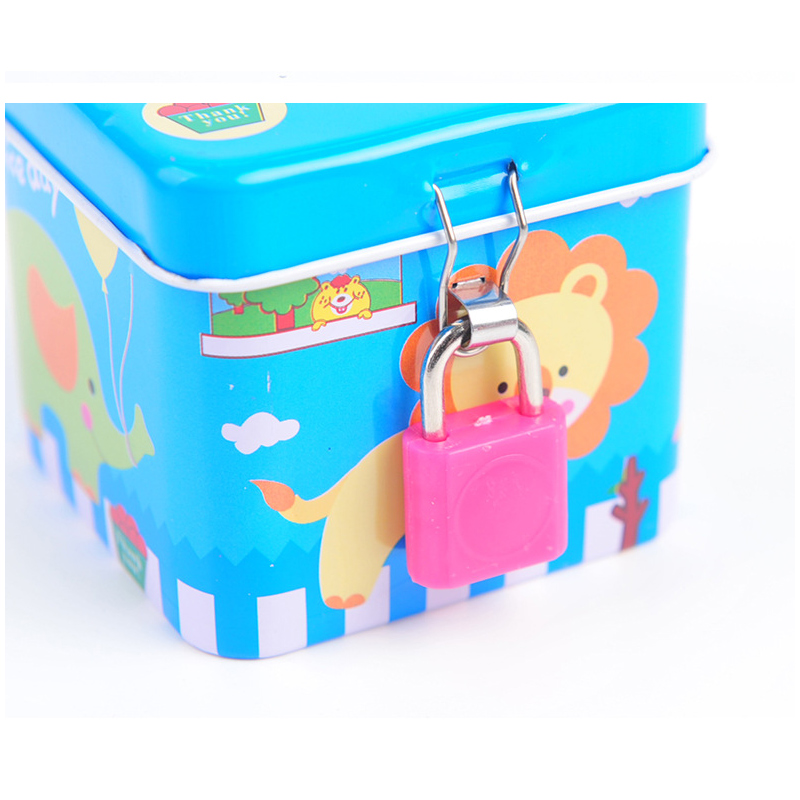 papegaai piggy bank interactieve vogelspeelgoed puzzel puzzel puzzel munt tin doos jar papegaai speelgoed kleur willekeurig